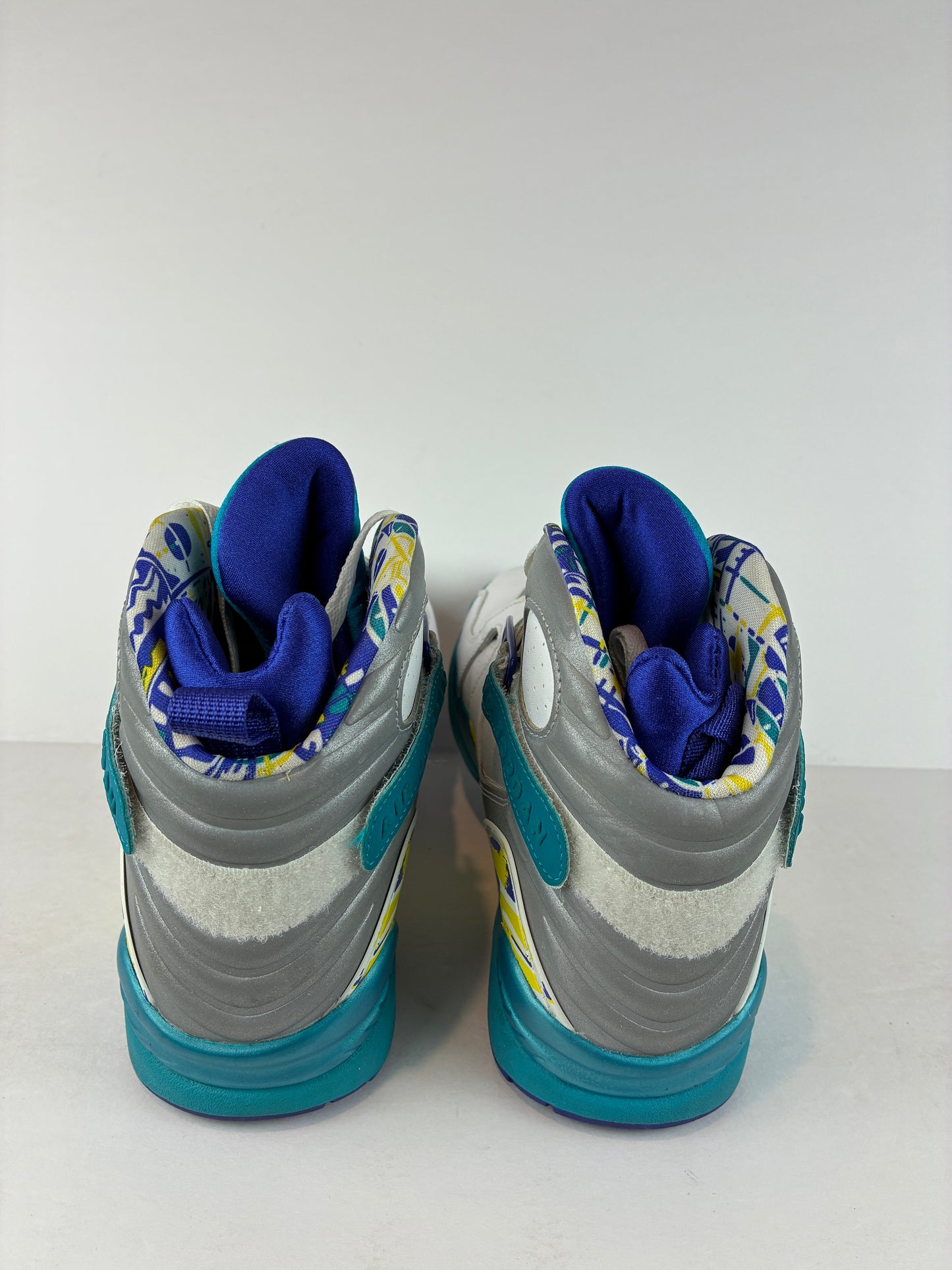 Air Jordan 8 Retro White Aqua W Size 10.5 CI1236 100