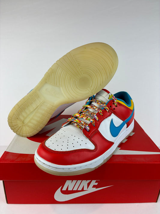 Nike Dunk Low x LeBron James x Fruity Pebbles Red Size 11 DH8009 600