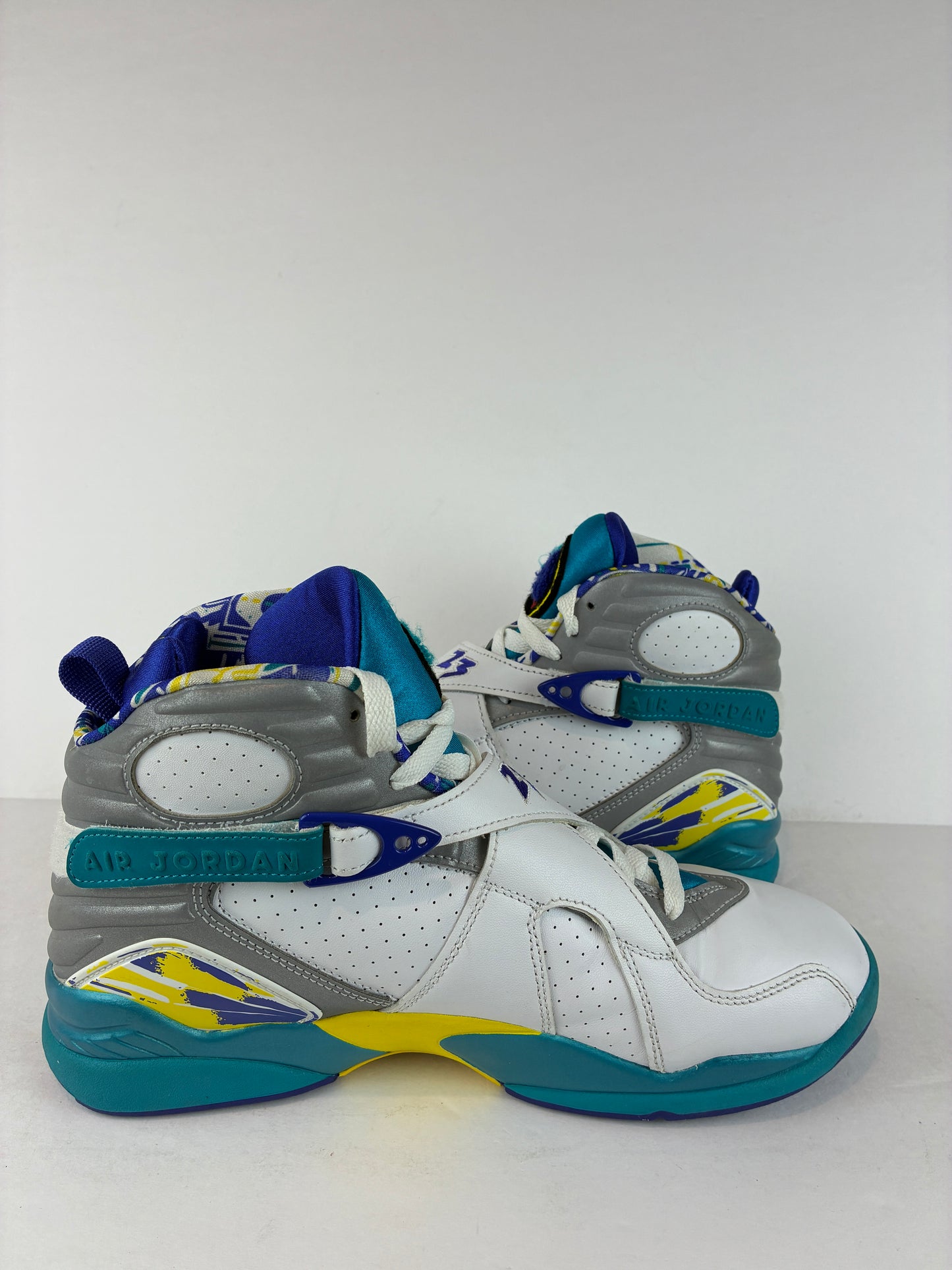 Air Jordan 8 Retro White Aqua W Size 10.5 CI1236 100