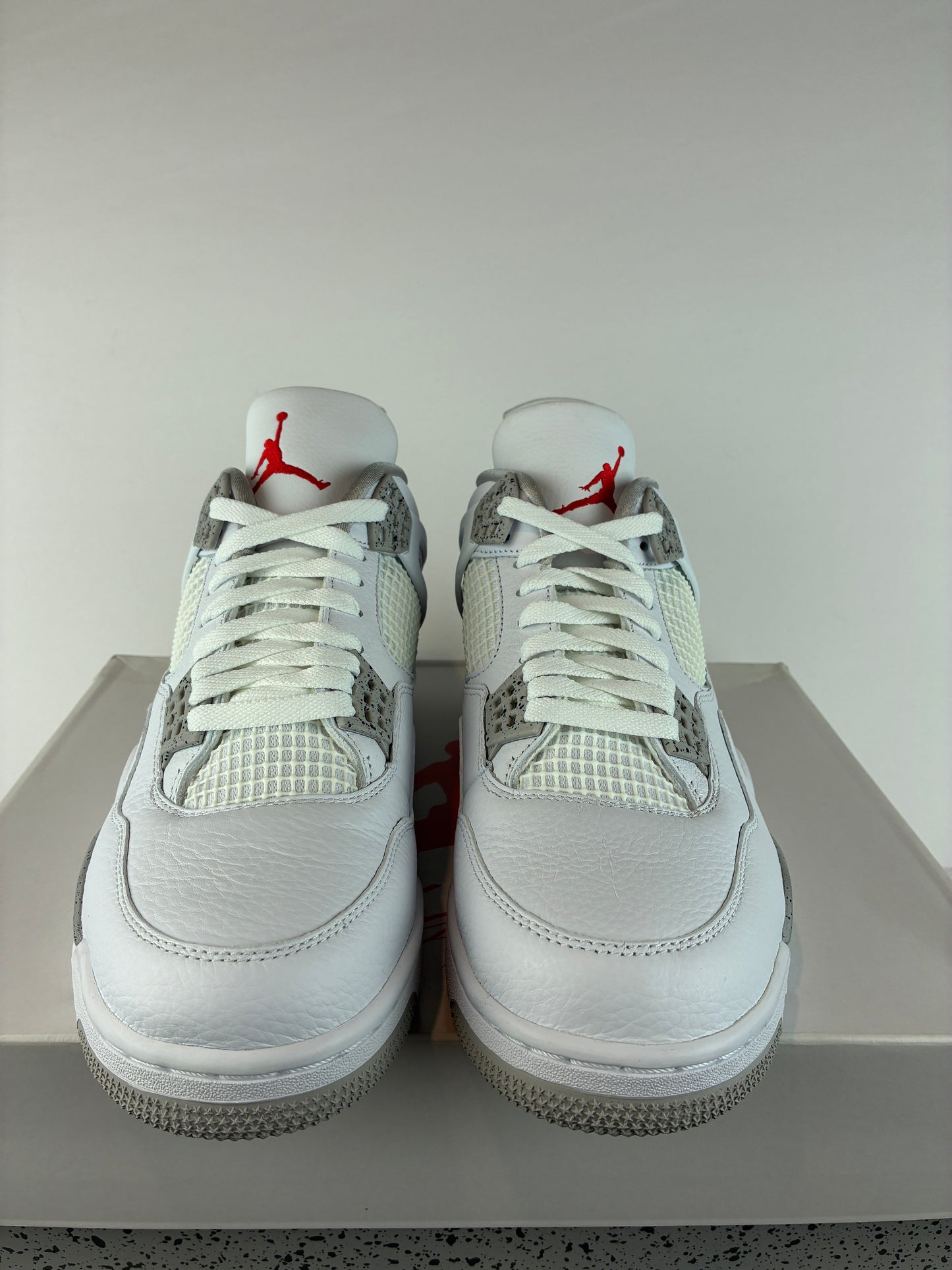Jordan 4 Retro Mid White Oreo Size 13 CT8527 100