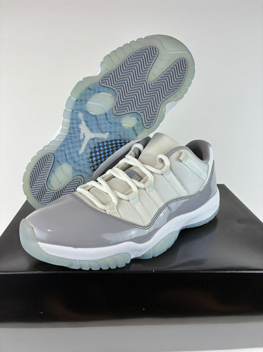 Air Jordan 11 Retro Low Cement Grey Size 10.5 AV2187 140