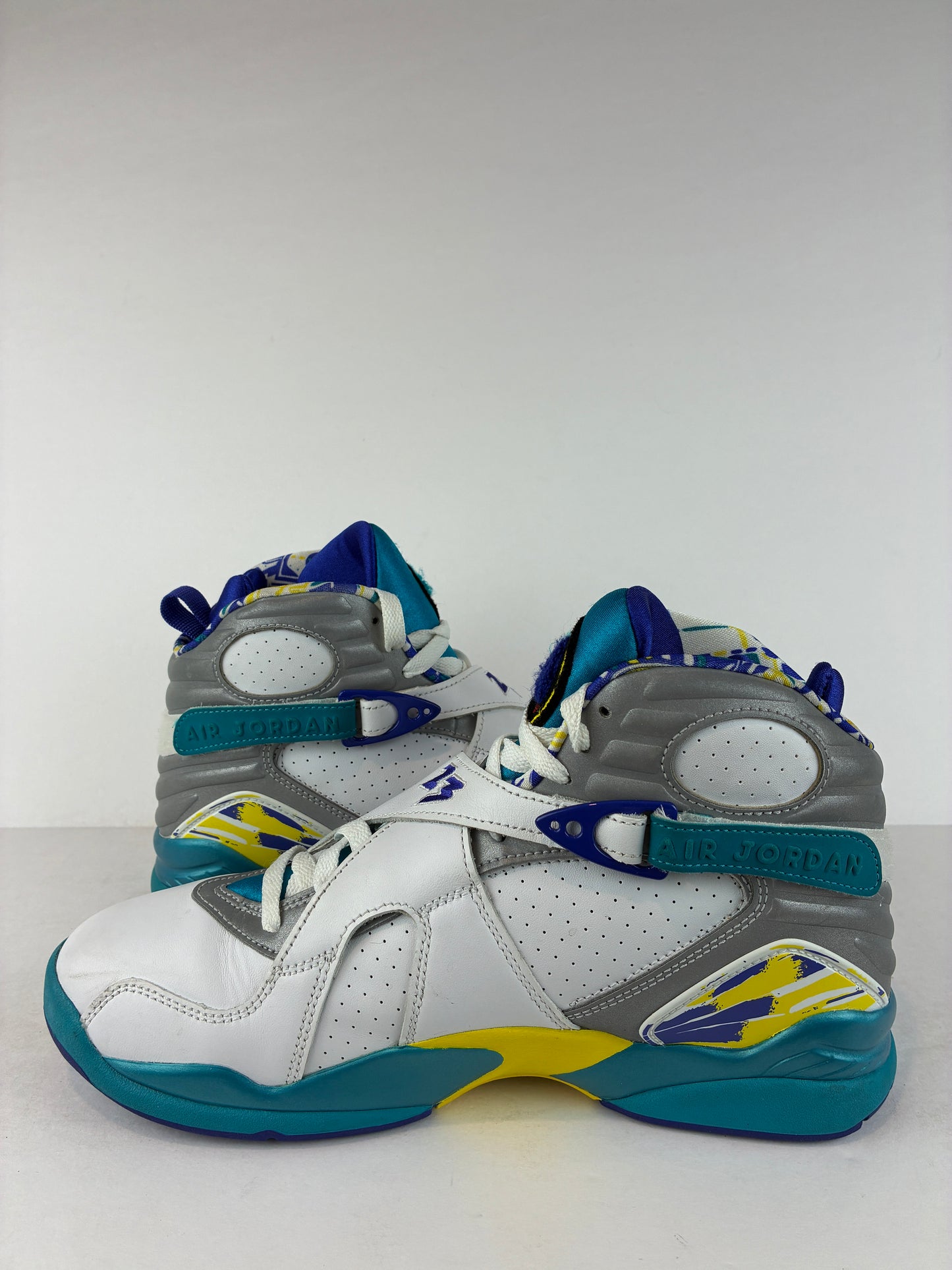 Air Jordan 8 Retro White Aqua W Size 10.5 CI1236 100