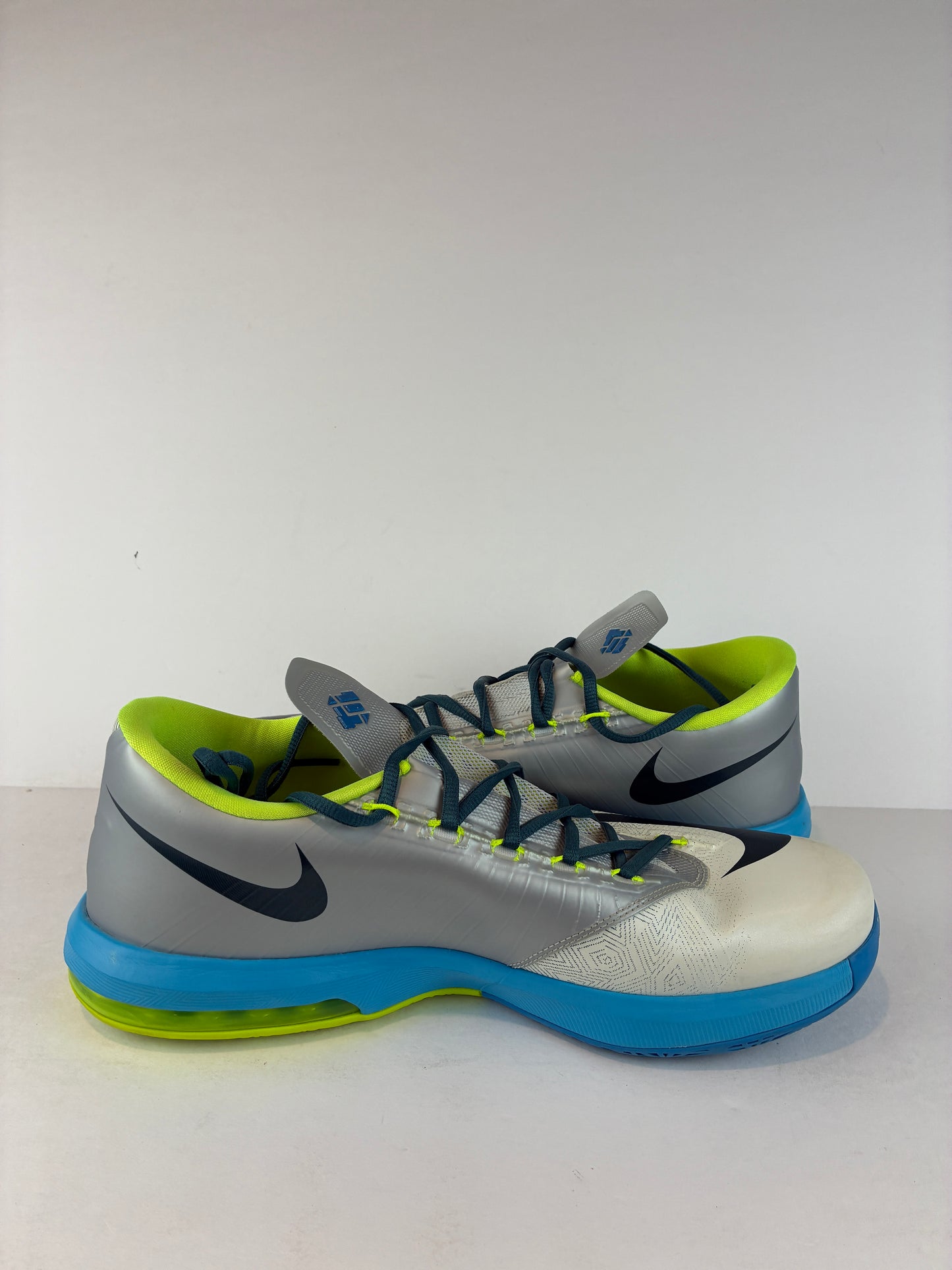 Nike KD 6 Pure Platinum Size 13 599424 009