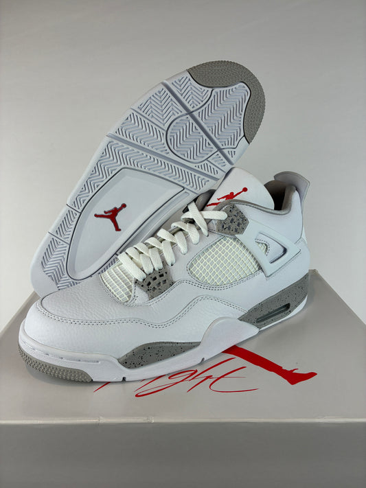 Jordan 4 Retro Mid White Oreo Size 13 CT8527 100