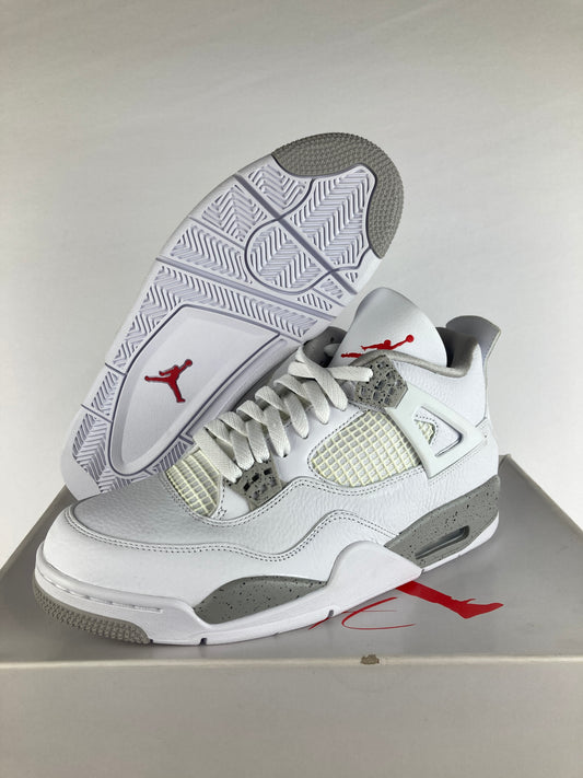 Jordan 4 Retro Mid White Oreo Size 10 CT8527 100