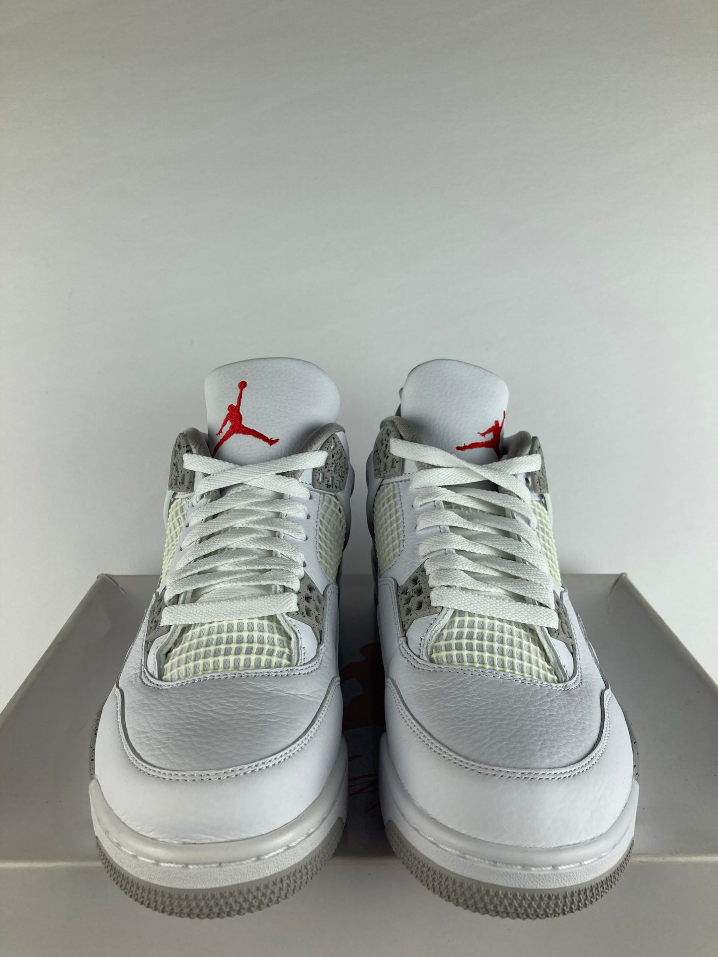 Jordan 4 Retro Mid White Oreo Size 10 CT8527 100