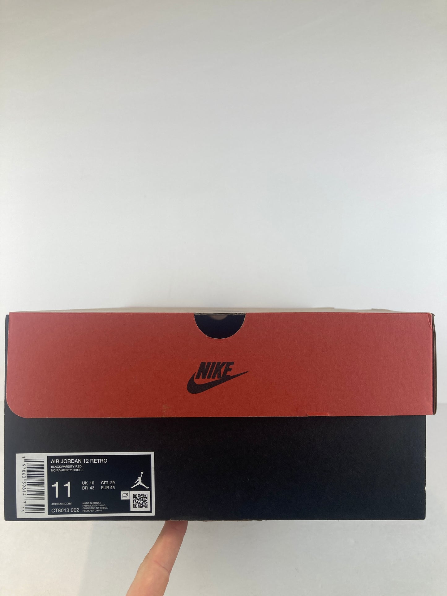 Air Jordan 12 Retro 2025 Flu Game Size 11.5 CT8013 002