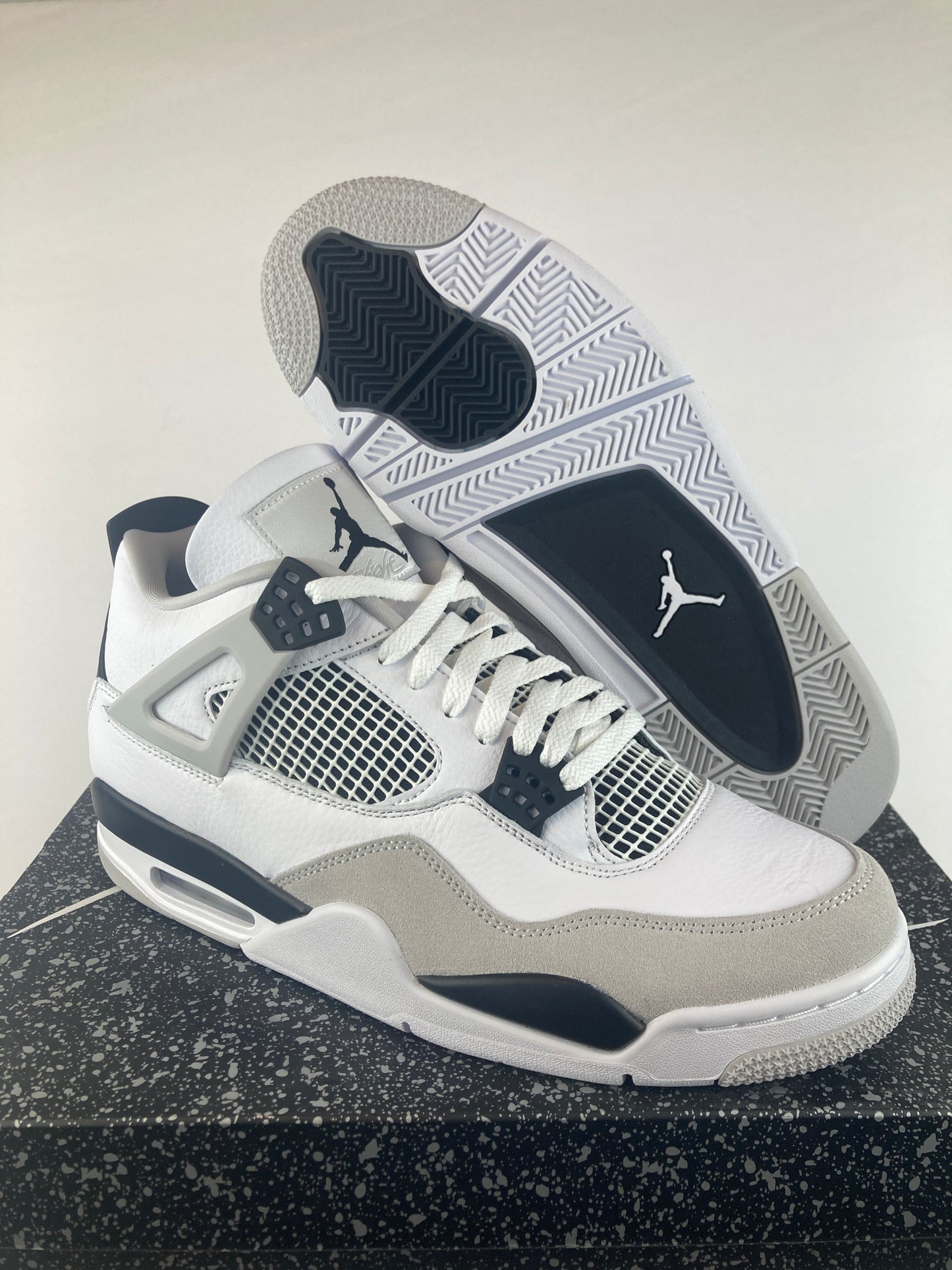 Jordan 4 Retro Mid Military Black Size 12 DH6927 111