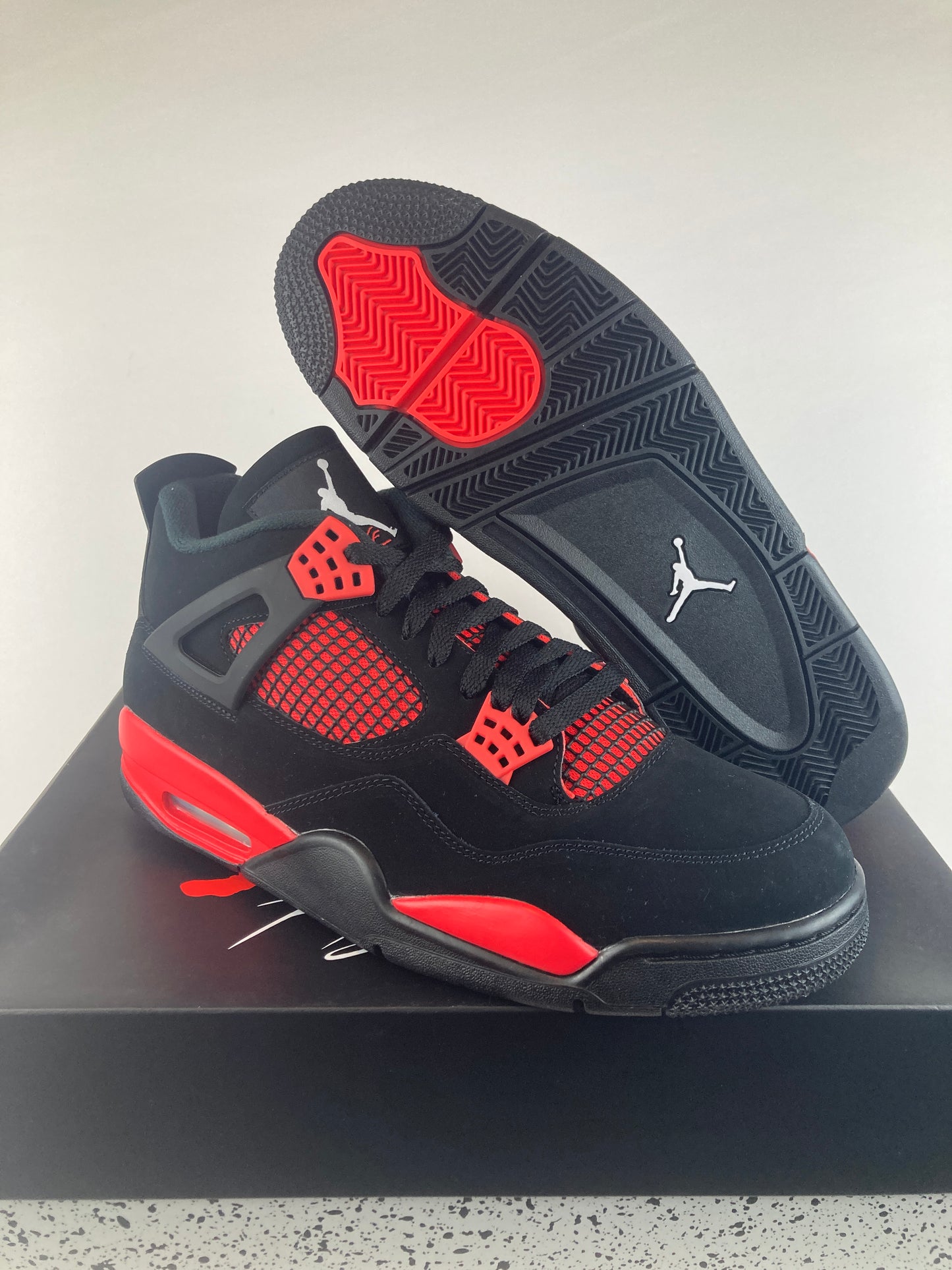 Jordan 4 Retro Mid Red Thunder Size 12 CT8527 016
