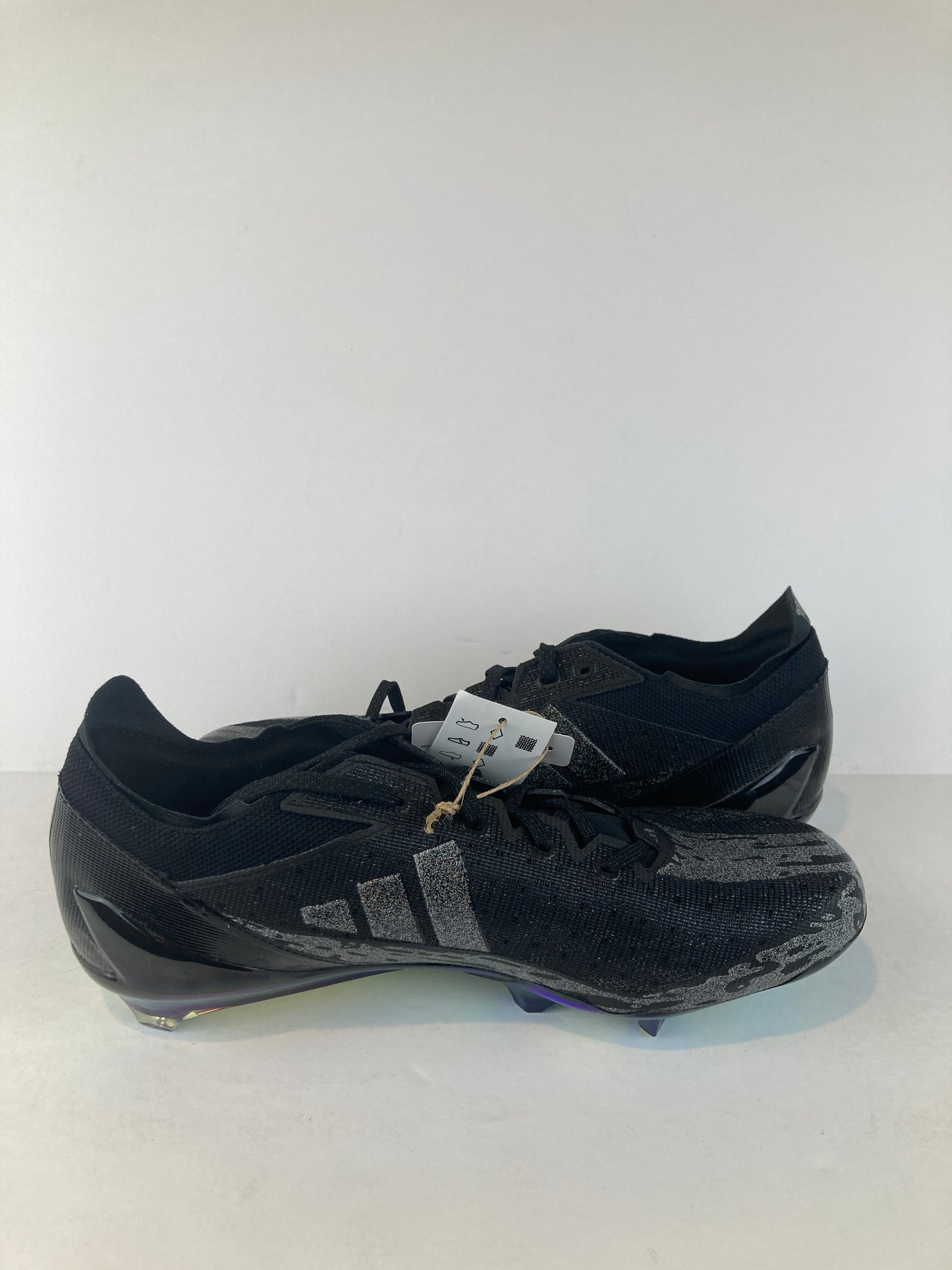 Adidas Men's Electric Speed Juice Black Football Cleats Size 12 IE4414